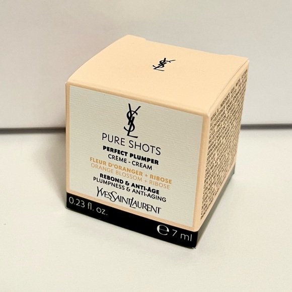 YSL PURE SHOTS PERFECT PLUMPER CREAM (7ml) (ORANGE BLOSSOM + RIBOSE) - Picture 2 of 6
